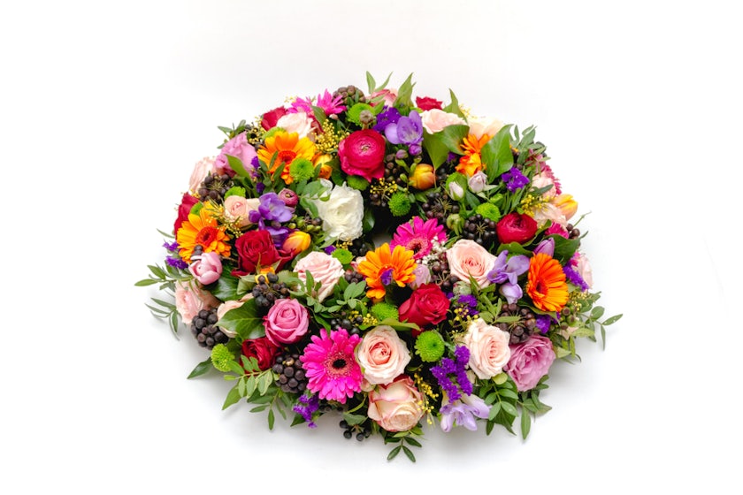 Petite couronne pas chere couronne petite bas prix fleurs livraison